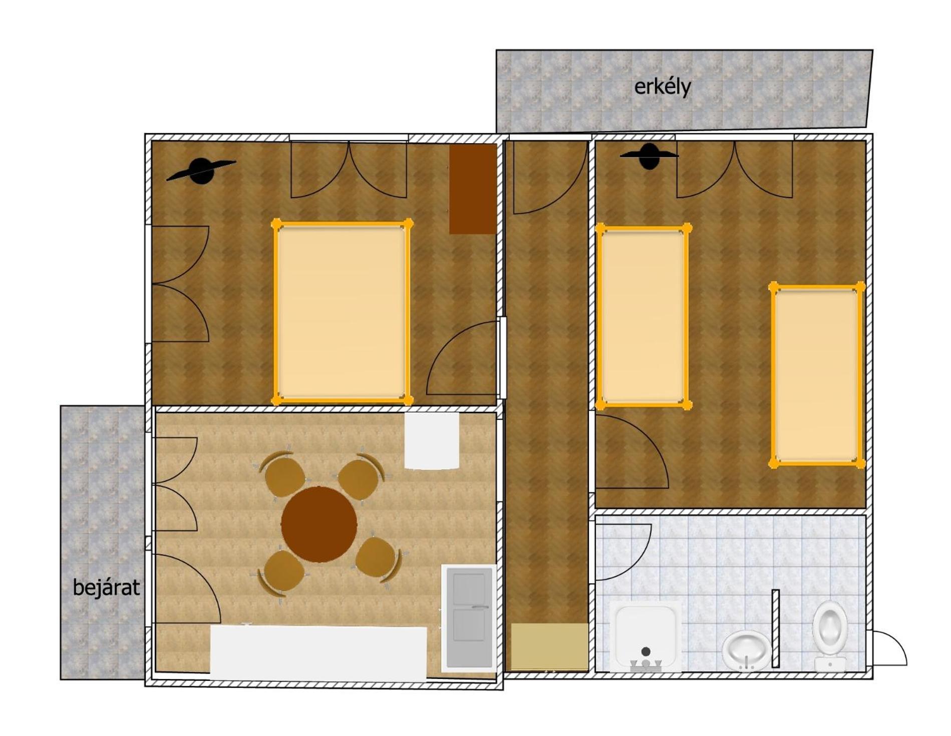 Katalin Apartmanhaz Apartment Miskolc